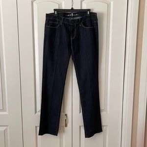 7 for all Mankind Dark Denim Jeans